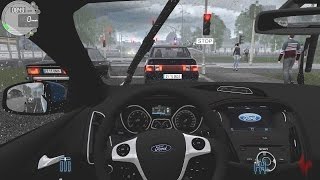 City Car Driving  Ford Focus ST MK3  Rainy Drive [upl. by Auod]