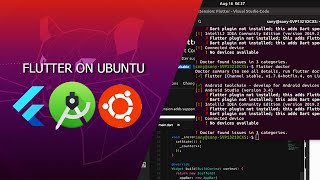 How to Install Flutter on Ubuntu 2104 with Android Studio  Updated 2021 [upl. by Nnylrebma]