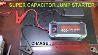 KROAK S300 12V1200A 400F SUPER CAPACITOR JUMP STARTER [upl. by Niahs136]