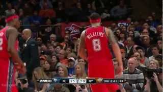 Deron Williams 38 points 8 3pointers vs Knicks full highlights [upl. by Chapell]