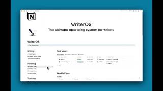 A Brief Introduction to WriterOS The Ultimate Operating System for Writers [upl. by Gar]