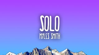 Myles Smith  Solo  Whyd you get me so high to leave me so low to leave me solo [upl. by Yrian]