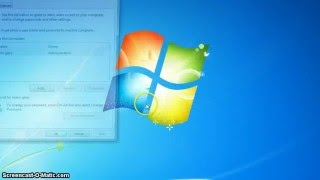 Bypass the Log in screen at start up on Windows 7 [upl. by Stilwell]