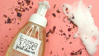 How to Make Rose Foaming Face Wash  for Normal to Dry Skin Types [upl. by Ping]