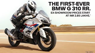 BMW G310RR launch reveal [upl. by Obidiah594]