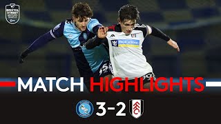 ACADEMY HIGHLIGHTS  Wycombe 32 Fulham U21  Young Whites Narrowly Bow Out Of Cup [upl. by Anemix989]