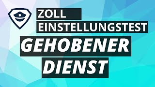 ▶︎ ZOLL gehobener Dienst Einstellungstest  Ausbildung  Gehalt  Bewerbung [upl. by Tedda]