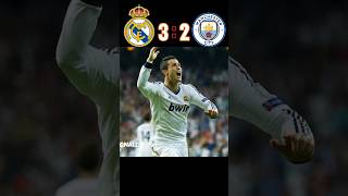 Real Madrid 🆚️ Manchester City 32Imaginary match highlightsshorts football youtube ronaldo [upl. by Mackenie]