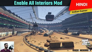 GTA 5  How to Install Enable all Interiors Mod  Arena War Workshop  Diamond Casino Interiors [upl. by Tammi]