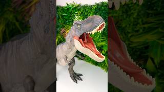 Indoraptor Vs T Rex Dinosaur Toys Battle [upl. by Eduardo]