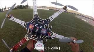 DJI F550 Hexacopter NAZA IOC amp GPS magnetic declination setup part 4 [upl. by Grearson]