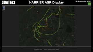 HARRIER Air Surveillance Radar Display of aircraft at the Lakeland Fun n Sun Flyin [upl. by Misa]