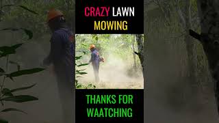 Crazy Lawn Mowing lawncare mowing cleaningup [upl. by Prince]