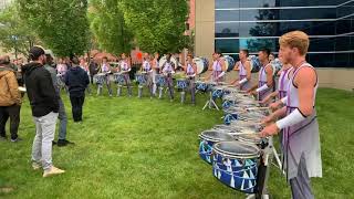 Carolina Crown 2019 Battery WarmUp [upl. by Aiam961]