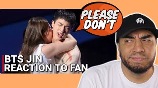 Dad reacts to BTS ARMY UPSET at fan Kissing Jin Hugging event BTS Festa 2024 for FIRST TIME [upl. by Emirak]