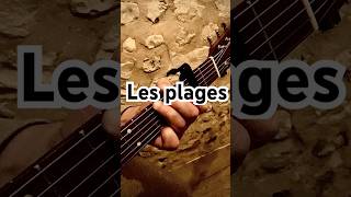 LES PLAGES jeanlouisaubert shortvideos tutorial guitar music cover tutorialyoutube tuto [upl. by Ybanrab]