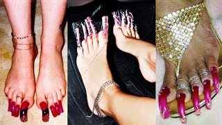 UÑAS Largas En Los PIES La Nueva MODA más HORRIBLE de Internet [upl. by Chapland]