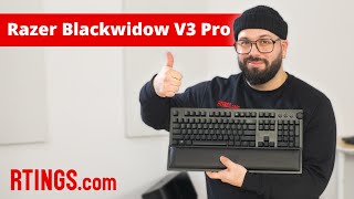 Razer BlackWidow V3 Pro Keyboard Review  Perfect for Gaming [upl. by Aleyak]