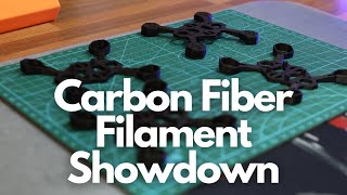 Bambu Labs Carbon Fiber Filament Comparison [upl. by Kcuhc]