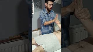 CHESTABDOMINAL AND ARM VERY RELAXING MASSAGE THERAPY massage asmr shorts relaxing [upl. by Fabrianna]