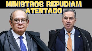 MINISTROS FAZ DISCURSO SOBRE ATENTADO A BOMBA AO STF E LIGAÇÃO AO ATO DO DIA 81 [upl. by Bryce]