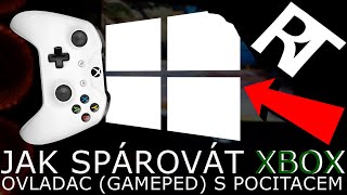 Jak připojitspárovat XBOX ovladač k PC  TUTORIAL CZ [upl. by Palocz]