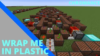 CHROMANCE  Wrap Me In Plastic Noteblock Song [upl. by Heigho]