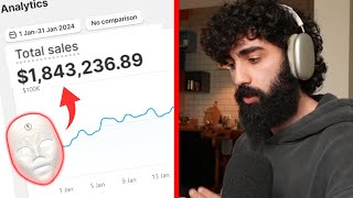 18m tiktok dropshipping in 30 days showing you my actual viral videos and how to create them [upl. by Anilatac]