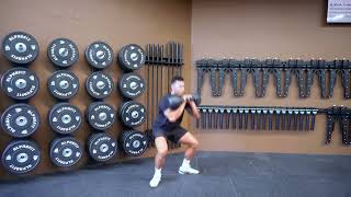 KETTLEBELL FRONT SQUAT [upl. by Areit]