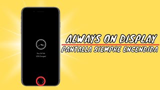 ACTIVAR Always On DisplayPantalla Siempre Activa en iPhone 8iPhone XRX  En Todos los IPHONE 📲 [upl. by Seligmann]