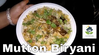 Hyderabadi Mutton Dum Biryani making Process  BEST MUTTON BIRYANI RECIPE [upl. by Sevart457]