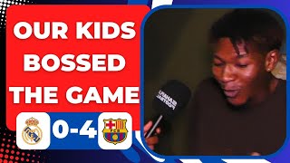 REAL MADRID VS BARCELONA04LA LIGAHIGHLIGHTS amp REACTIONS elclasico [upl. by Meta684]