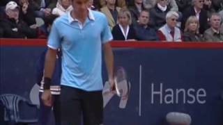 JeanLouis Haillet  Federer est un petit gamin [upl. by Ayekal75]