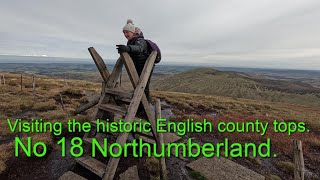 English historic county topsNo 18NorthumberlandThe Cheviot [upl. by Lovell]