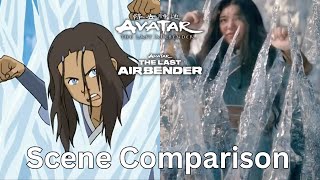 Avatar The Last Airbender 2005 and 2024 Katara vs Master Pakku  Scene Comparisons [upl. by Tiffany225]