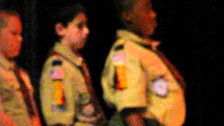 Arrow of Light  Crossover Ceremony  Webelo to Boy Scout [upl. by Aihpled525]