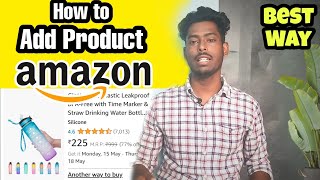 How to Add Product on Amazon seller  Sell your Products on Amazon Tamil AmazonSellerUniversity [upl. by Hsizan]