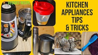 KITCHEN APPLIANCES CLEANING amp MAINTENANCE WITH TIPS amp TRICKS  சமையலறை GADGETS பராமரிப்பது [upl. by Nelo16]