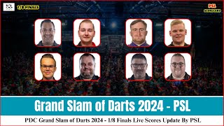 Grand Slam of Darts 2024  18 Finals  Darts Live Score Update today with Results [upl. by Junji91]