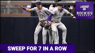 The Colorado Rockies sweep the San Diego Padres [upl. by Ban740]