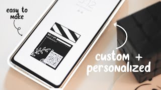 ☁ how to make a custom aesthetic wallpaper for your phone [upl. by Odranoel]