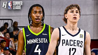 Minnesota Timberwolves vs Indiana Pacers  FULL Game Highlights  July 14 2024 NBA Summer League [upl. by Masha415]