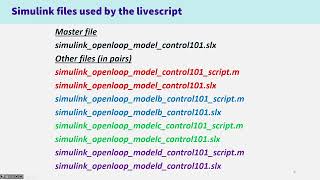 Control101 simulink 2 basic use of simulink continued [upl. by Mudenihc]