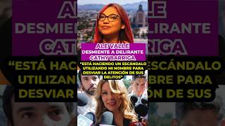 Ale Valle desmiente a Cathy Barriga en vivo [upl. by Beffrey]