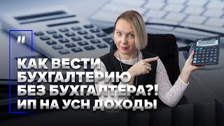 Как вести бухгалтерию без бухгалтера Инструкция для ИП на упрощенке УСН доходы [upl. by Norel800]