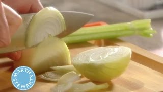 What Is a Mirepoix ⎢ Martha Stewarts Cooking School [upl. by Anide]