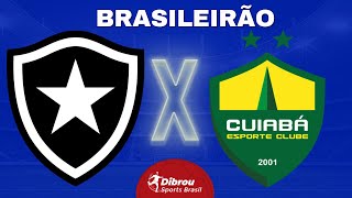 BOTAFOGO X CUIABÁ AO VIVO BRASILEIRÃO DIRETO DO NILTON SANTOS  RODADA 33  NARRAÇÃO [upl. by Asa332]