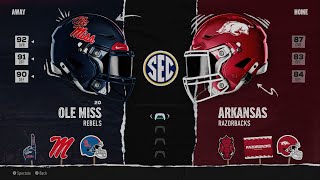 Ole Miss at Arkansas [upl. by Higgs951]