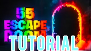 55 ESCAPE ROOM FORTNITE TUTORIAL [upl. by Bonis]