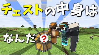 【マイクラアキネーター】チェストの中身はなんだ！？ [upl. by Nnyloj]